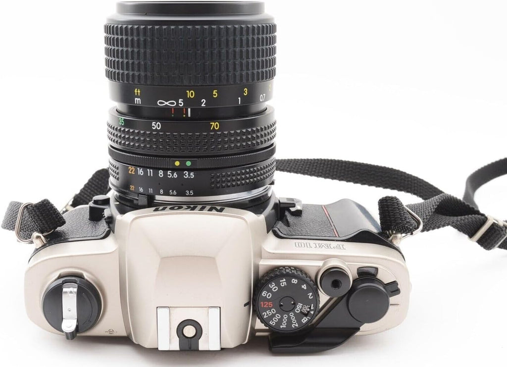 Nikon FM-10 SLR Camera with 35-70mm f/3.5-4.8 Zoom Lens (Renewed)