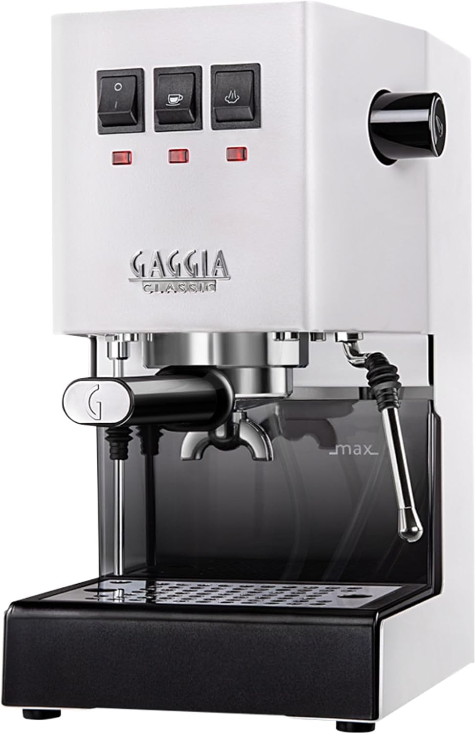 Gaggia RI9380/48 Classic Evo Pro Espresso Machine, Polar White, Small