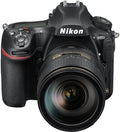 Nikon D850 45.7MP DSLR Digital 4K Video Camera with AF-S NIKKOR 24-120mm f/4G ED VR Lens with Wi-Fi - (Black) - (International Version)