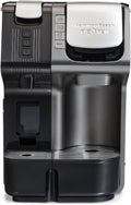 Hamilton Beach FlexBrew Trio 2-Way Coffee Maker, Compatible with K-Cup Pods or Grounds, Combo, Single Serve & Espresso Machine with 19 Bar Pump, 56 oz. Removable Reservoir, Black