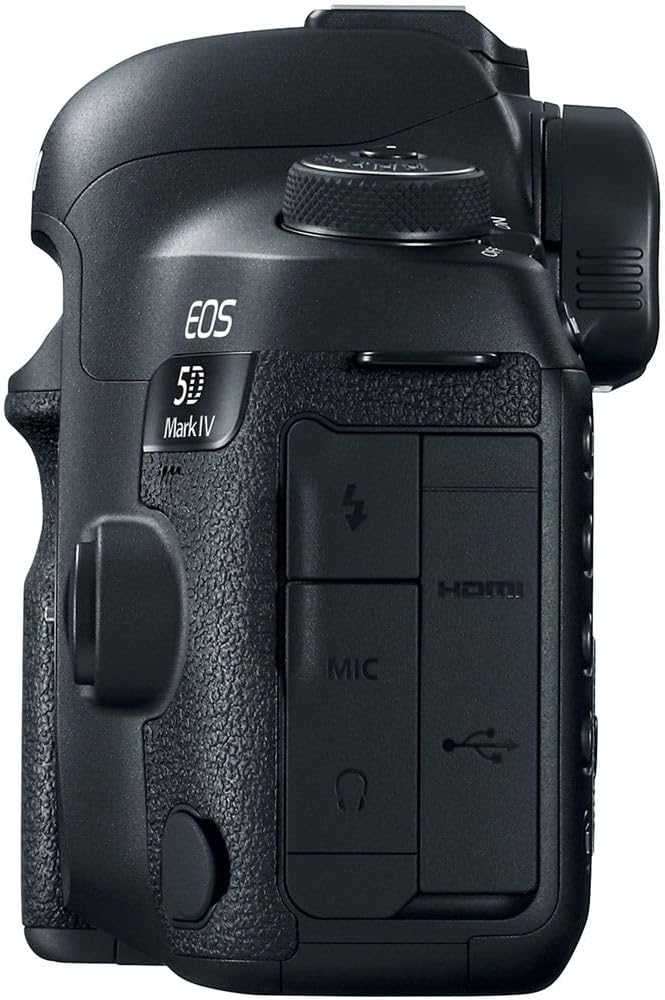 Canon EOS 5D Mark IV DSLR Camera with EF 24-105mm f/4L is II USM Lens | Full-Frame 30.4MP, 4K Video, Dual Pixel CMOS AF | Professional Photography Kit (1483C010) + Canon Shoulder Bag + 64GB Card