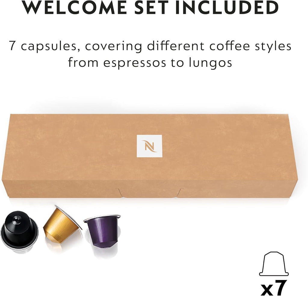 Nespresso Essenza Mini Espresso Machine by Breville, Piano Black