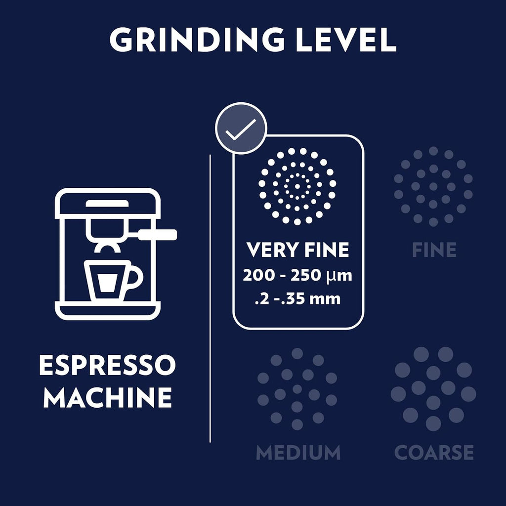 Lavazza Gran Riserva Whole Bean Coffee Blend, Dark Espresso Roast, 2.2LB Bag Authentic Italian (Pack of 6)