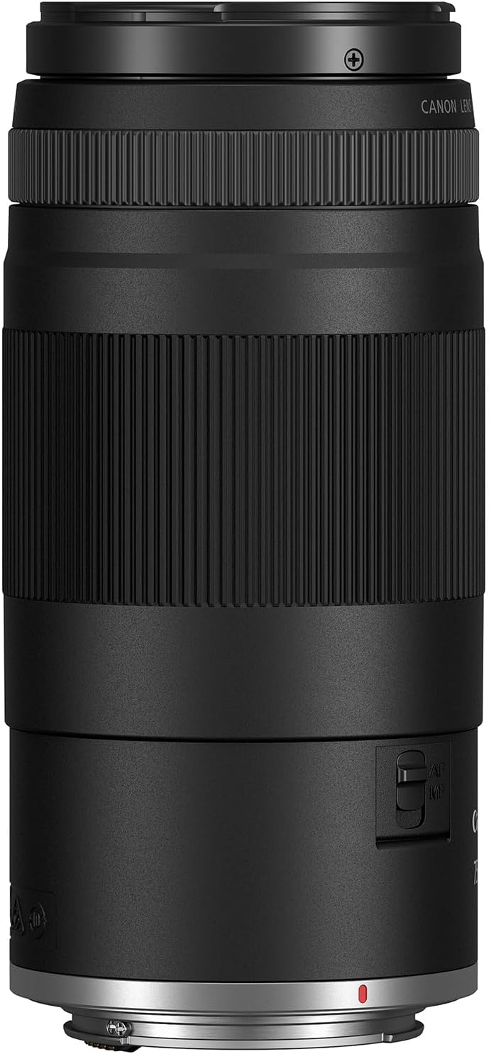 Canon EOS R100 Mirrorless Camera Double Zoom 2 Lens Kit RF-S 18-45mm and RF 75-300mm 6052C111 Bundle with Deco Gear Accessories Kit + 2 Battery +Tripod + Filters + Wide Angle & Telephoto Lenses &More