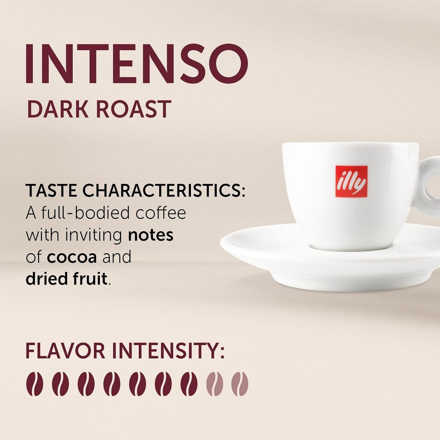 illy Coffee ESE Capsules, Intenso Dark Roast Coffee Pods, 100% Arabica, Premium Italian Blend, Single Serve 18 Count, 12 Pack
