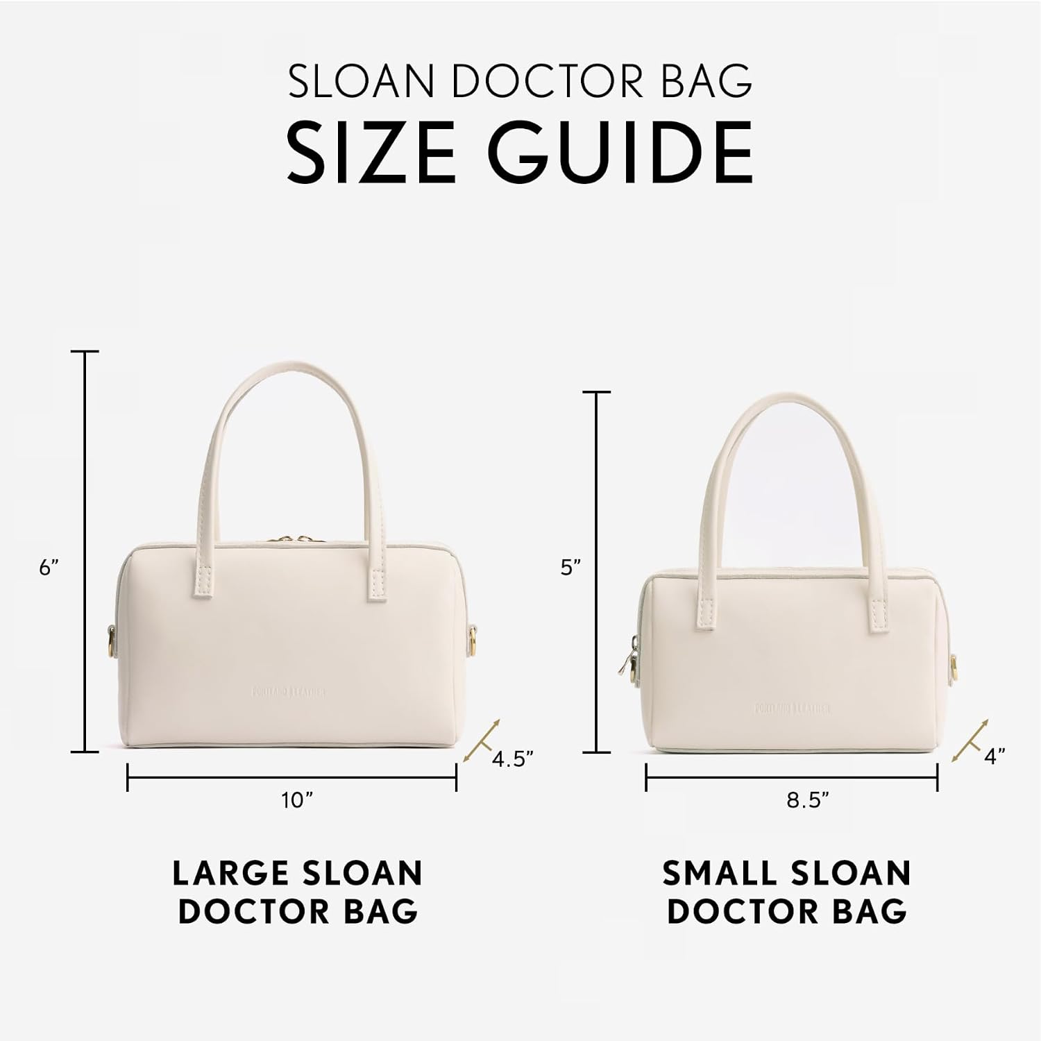 Portland Leather Goods Sloan Doctor Bag – Leather Purse Handmade from the Finest Full-Grain Hides