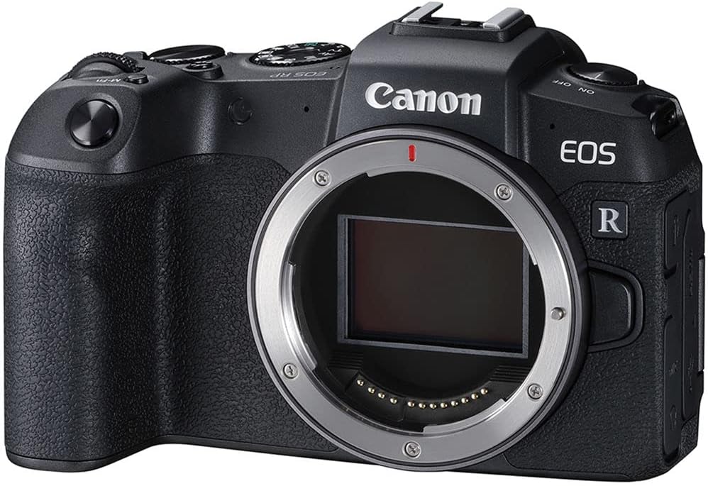 Canon EOS RP Mirrorless Camera| 26.2MP Full Frame Sensor| 4K Video Recording| Lightweight Compact Camera for Travel and Everyday Content Creation (3380C002) + Canon RF 24-105mm Lens + 64GB Card + Bag