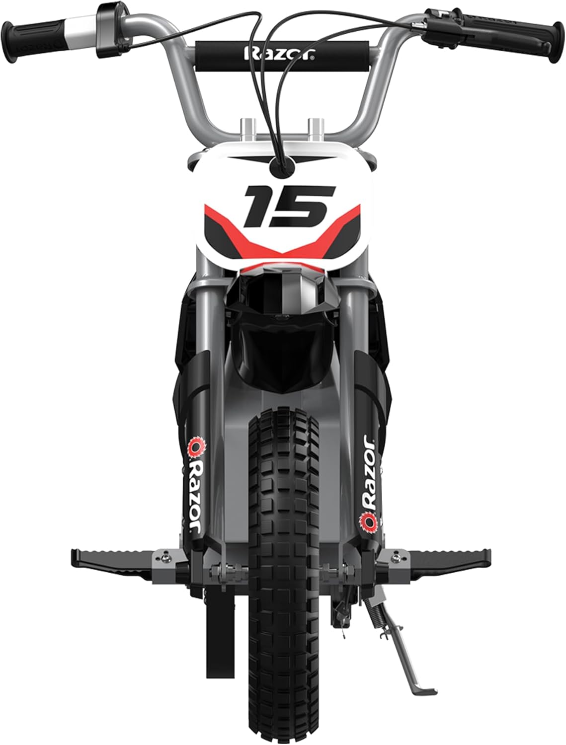Razor MX400 Dirt Rocket Electric Bike for Kids Ages 8+, 140 lb Max Weight, Black – 24V Battery, Up to 14 Mph, 30-Min Ride Time on High Speed, Twist-Grip Throttle, Spoked Wheels w/ 12' Pneumatic Tires