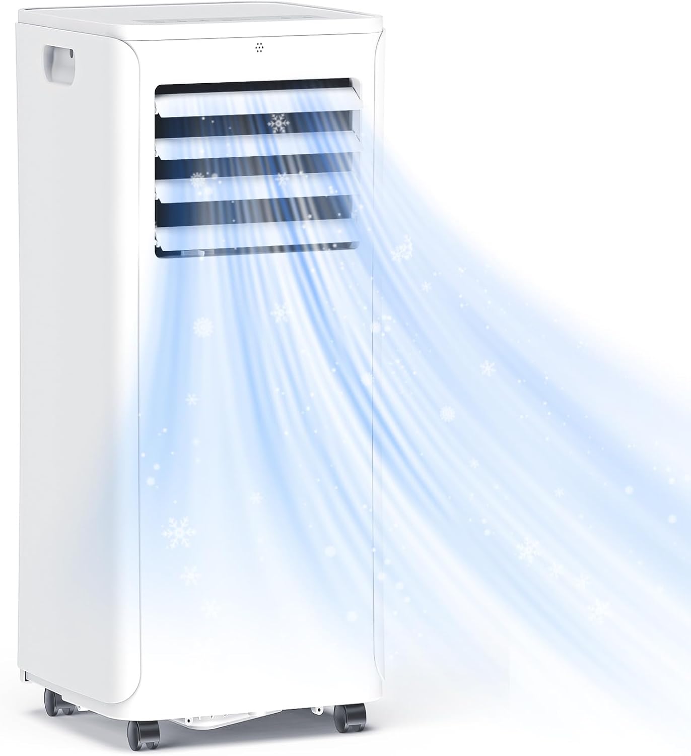 12000 BTU Portable Air Conditioner, 3-in-1 AC Unit with Dehumidifier & Fan Mode, Quiet Operation for Bedroom, Cools up to 550 sq.ft, 24-Hour Timer, Remote & Window Installation Kit Included