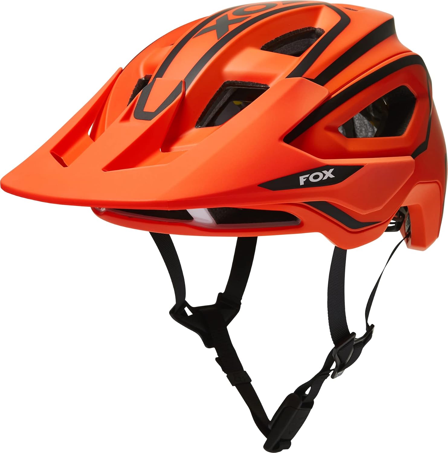 Fox Racing Speedframe Pro Mountain Bike Helmet, DVIDE Flo Orange, Small