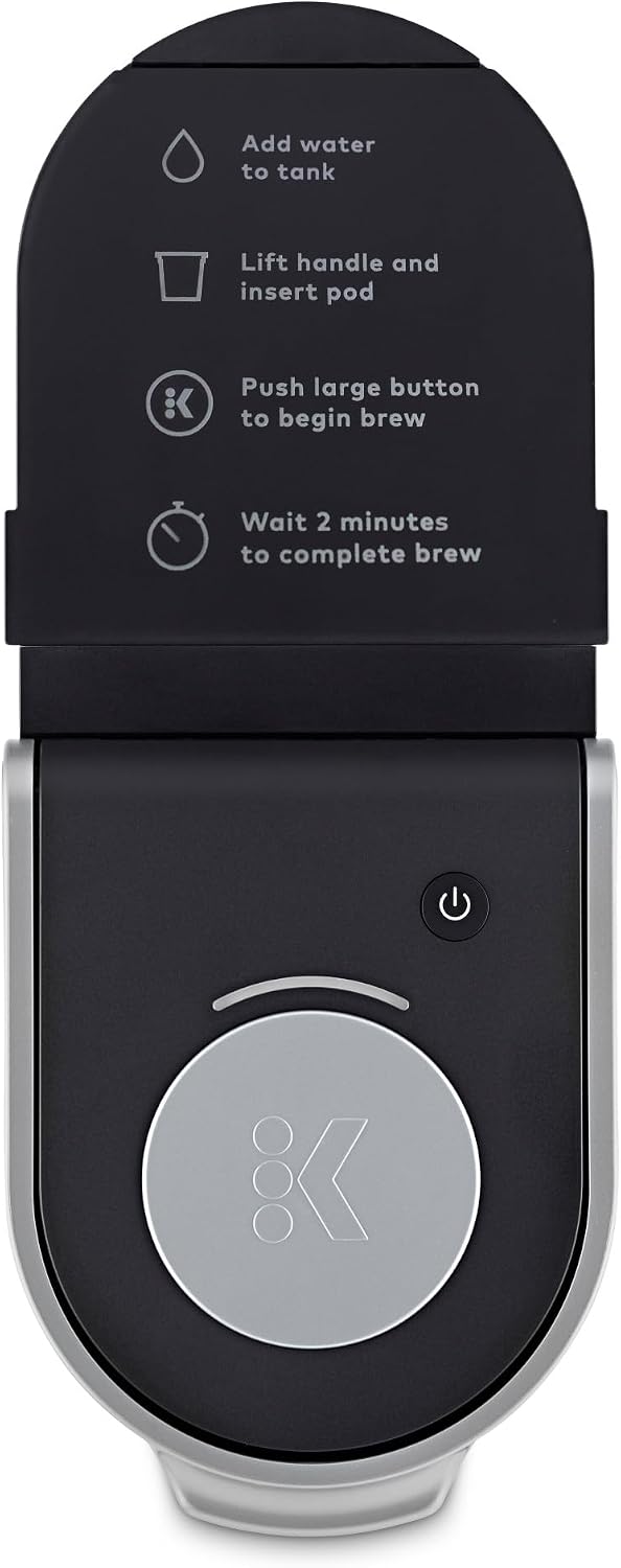 Keurig K-Suite Premium In-Room Hospitality Coffee Maker, Single Cup, Silver/Black