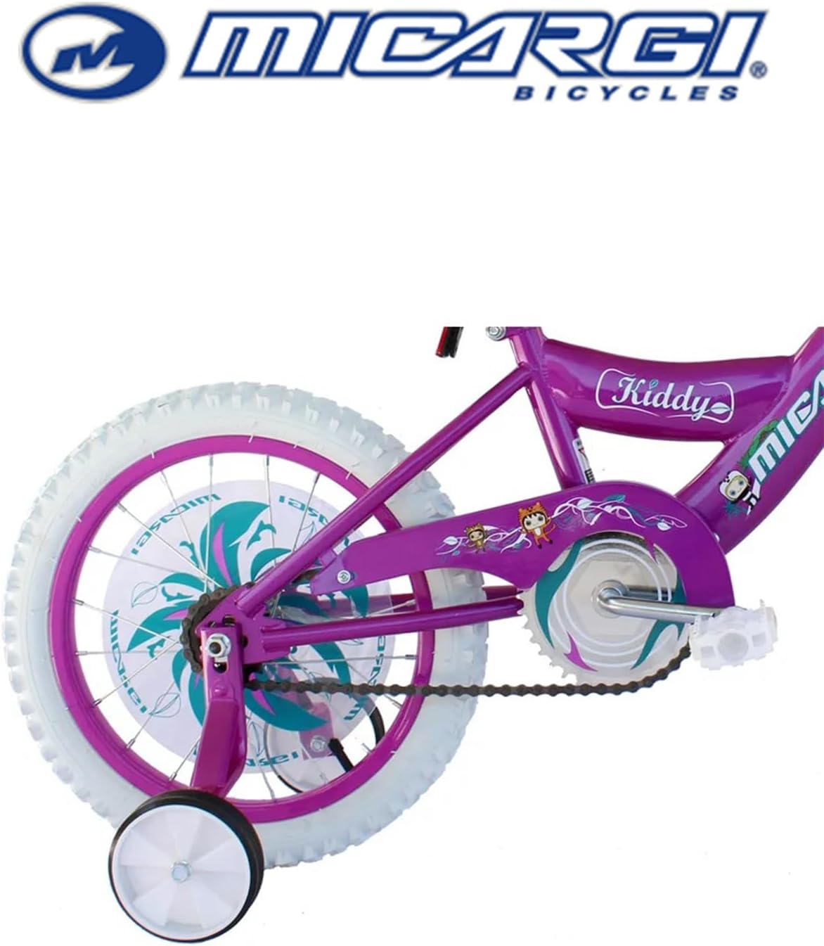 MICARGI Dragon/Ellie/Kiddy BMX Kids Bike 3-12 Age Boys Girls 16 20 inch with Kickstand Kids'Cruiser Bike with Coaster Brake Multiple Colors