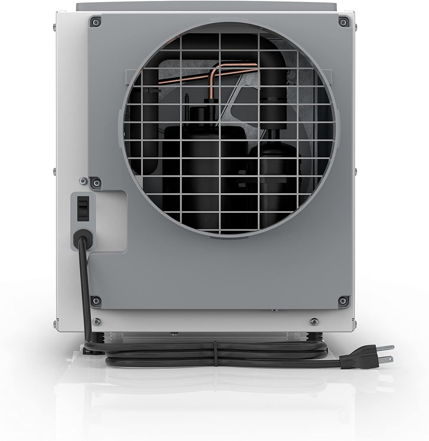AprilAire E100 Pro 100-Pint Whole-House Dehumidifier + Model 76 Wall Mount Control, Commercial-Grade Dehumidifier for Basement, Crawlspace, or Whole House up to 5,500 sq. ft.