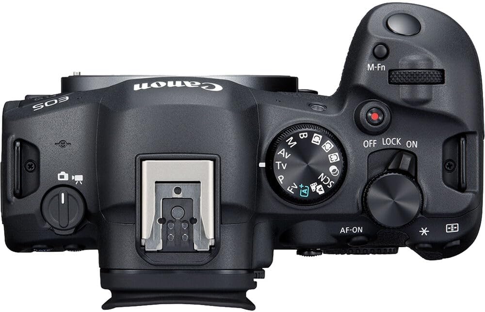 Canon EOS R6 Mark II Mirrorless Camera Kit with RF 24-105mm f/4 Lens | 24.2MP Full-Frame, 4K 60fps, Dual Pixel CMOS AF II, Vlogging & Professional Photography (5666C011) + 64GB Card + Shoulder Bag