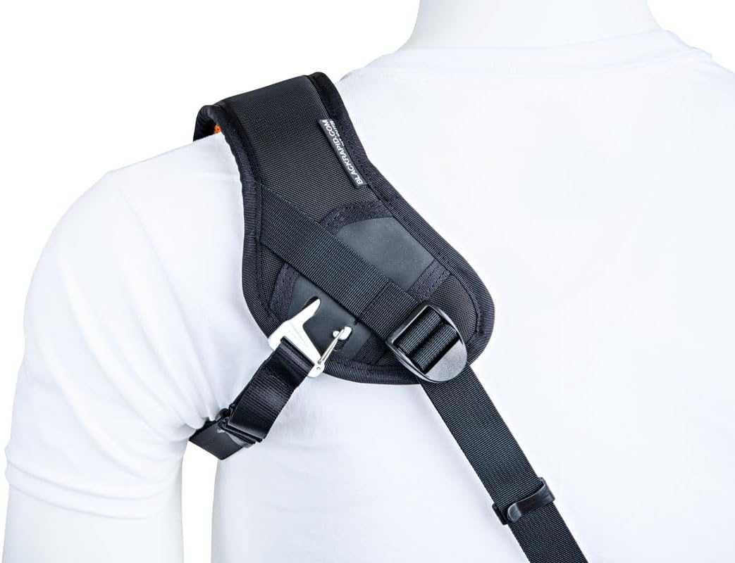 BLACKRAPID Sport X eXtra Comfort Single Camera Strap, Right-handed Design, for DSLR, SLR and Mirrorless Cameras.
