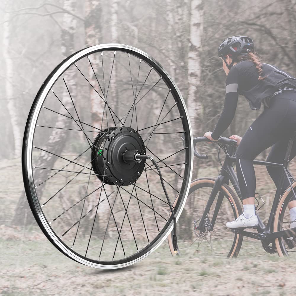 BAFANG Rear Hub Motor Kit 48V 500W 750W Electric Bicycle Conversion Kit for Bikes 20'/26'/27.5'/700C Wheel with Optional Display and EBike Battery