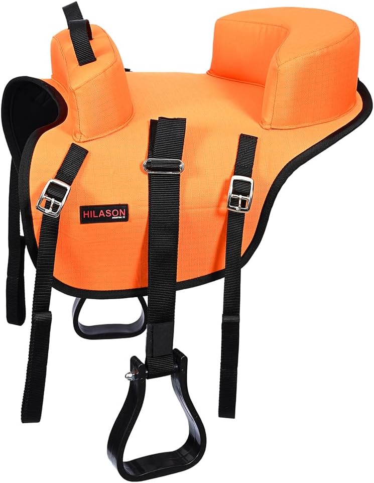 HILASON Western Horse Saddle Buddy Seat for Kids | Compatible with Horses Children Junior Equestrian