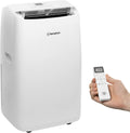 Westinghouse 14,000 BTU Air Conditioner Portable For Rooms Up To 700 Square Feet, Portable AC with Home Dehumidifier, Smart App, 3-Speed Fan, Programmable Timer, Remote Control, Window Kit, White