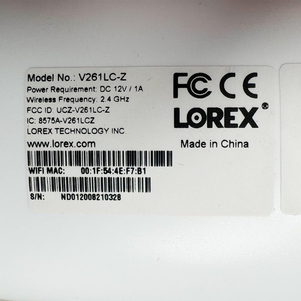 Lorex 1080p Wired White 4000 Lumens Floodlight Camera | 32GB MicroSD Card Included | No Monthly Fee | IR Night Vision | Motion Detection | 2-Way Talk | Siren | IP 65 Weatherproof