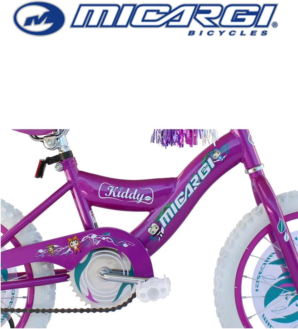 MICARGI Dragon/Ellie/Kiddy BMX Kids Bike 3-12 Age Boys Girls 16 20 inch with Kickstand Kids'Cruiser Bike with Coaster Brake Multiple Colors