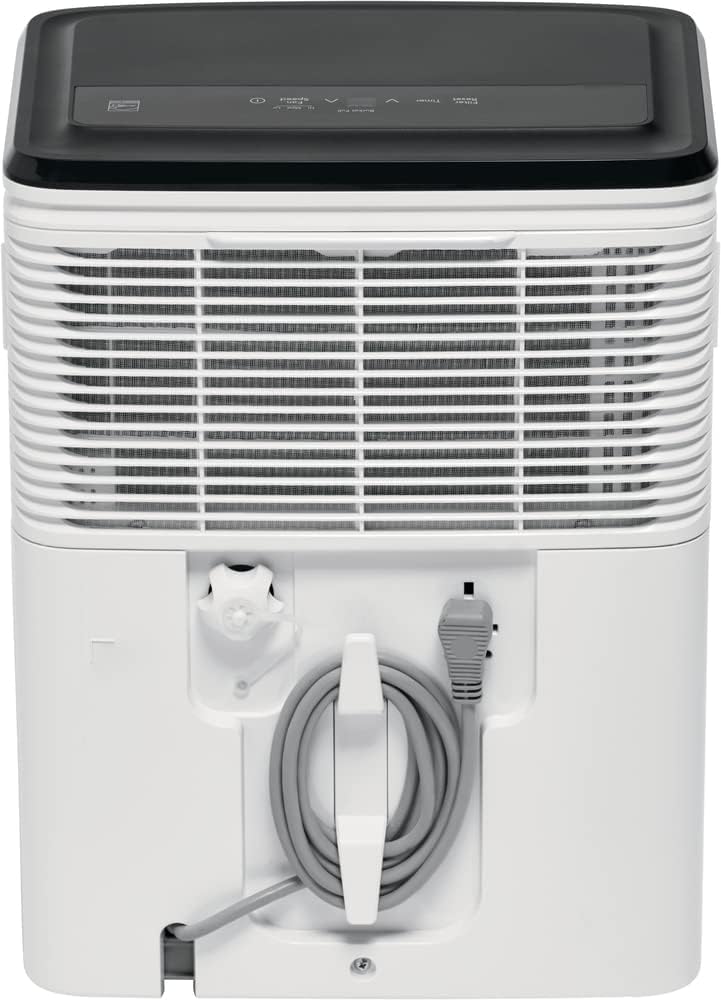 Frigidaire 22 Pint Dehumidifier. 1,500 Square Foot Coverage. Ideal for Small Rooms. 1.7 Gallon Bucket Capacity. Continuous Drain Option