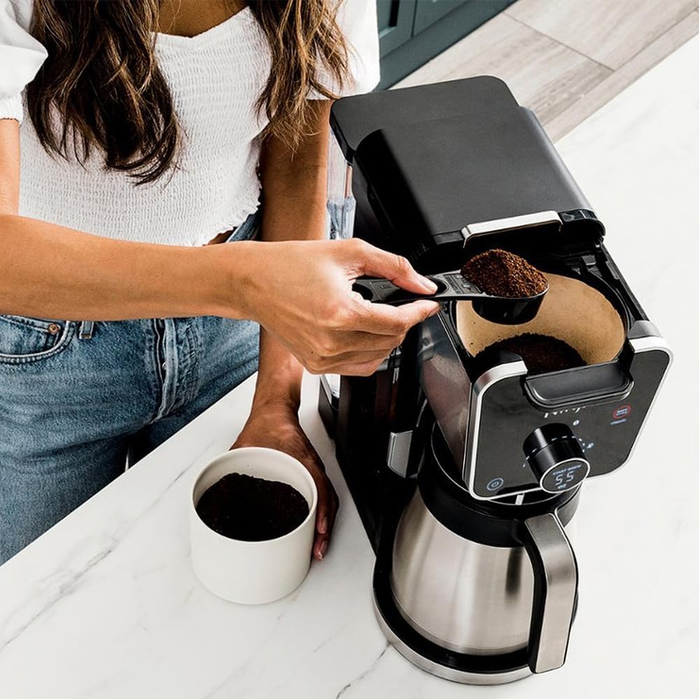 Ninja (Refurbished CFP305 DualBrew Pro Specialty 12-Cup Drip Coffee Maker Thermal Carafe (Renewed)