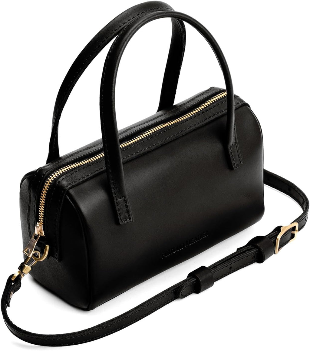 Portland Leather Goods Sloan Doctor Bag – Leather Purse Handmade from the Finest Full-Grain Hides