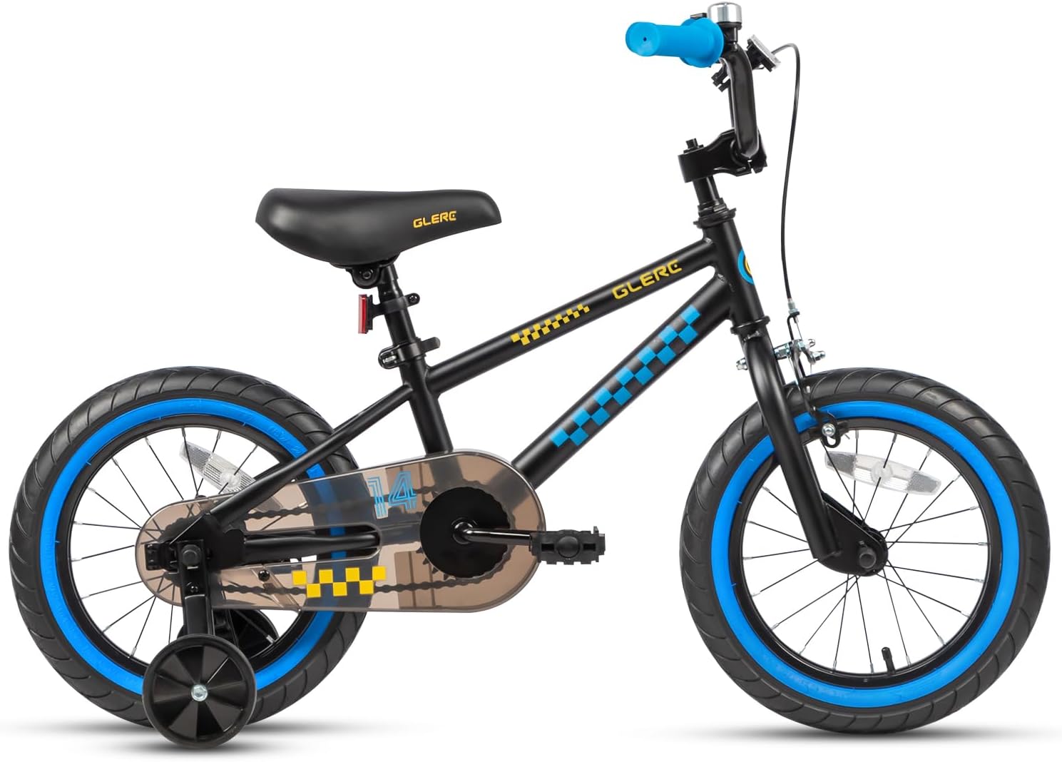 Glerc NuNu 12 14 16 Inch Kids Bike BMX Style for 2-8 Years Old Boys Girls, Toddler Bicycles with Training Wheels & Coaster Brake, Multiple Colors | Toddler Bicycles, Training Wheels, Coaster Brake, Toddler Bicycles, Training Wheels, Coaster Brake