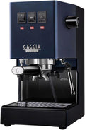 Gaggia RI9380/50 Classic Evo Pro Espresso Machine, Classic Blue, Small