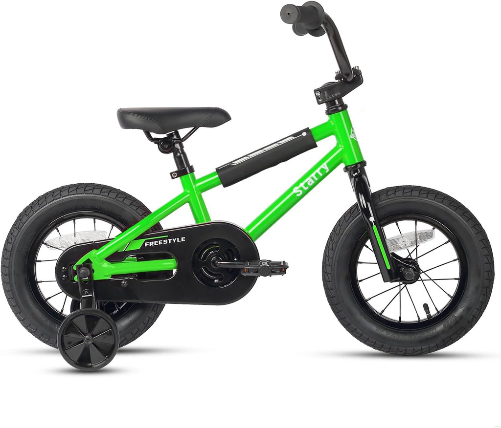cubsala 12 14 16 18 Inch Kids Bike BMX Style Bicycle with Training Wheels Coaster Brake for 2-10 Years Old Toddlers Boys Girls Multiple Colors
