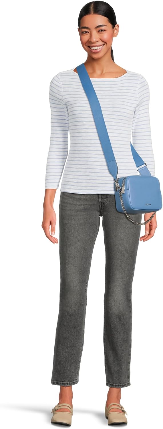 Michael Kors, Womens, Bryant Double Zip Chain Camera Crossbody