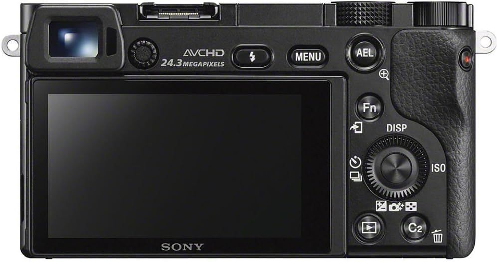 Sony Alpha a6000 Mirrorless Digital Camera 24.3MP SLR Camera with 3.0-Inch LCD (Black) w/16-50mm Power Zoom Lens