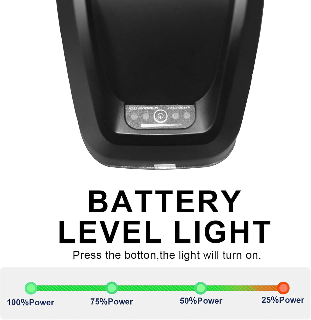 BAFANG Electric Bicycle Battery 48V17AH/19.2AH HAILONG Lithium-ion Battery, with Charger and Keys,for 500W 750W 1000W 1500W Motors and Conversion Kits