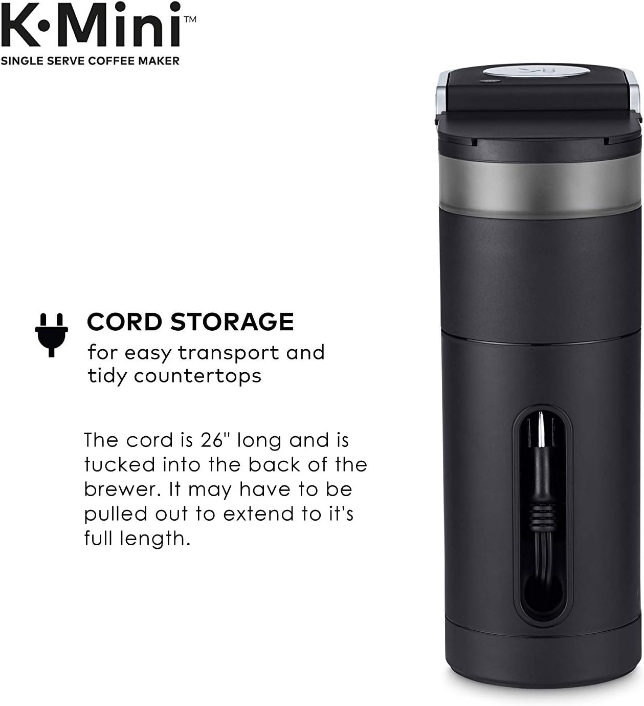 Keurig K-Mini Coffee Maker, Single Serve K-Cup Pod Coffee Brewer, Black with McCafe Classic Collection Variety Pack K-Cup Coffee Pods, 40 Count
