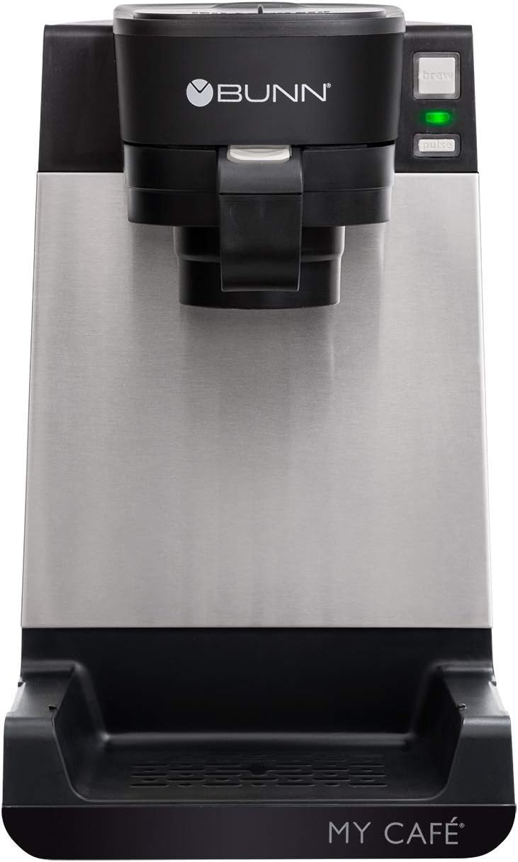 BUNN MCU My Cafe Single Cup Multi Use Coffee Brewer (Black/SST)