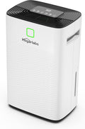 HOGARLABS 30 Pint Dehumidifier for Basement with Drain Hose, 24H Timer, 3 Modes, Auto Shut-off, Smart Humidity Control for Home Large Room Bedroom Bathroom