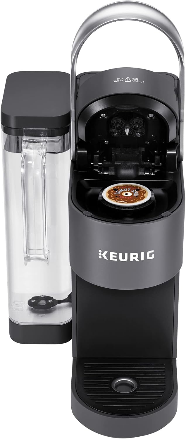 Keurig K-Supreme SMART Single Serve Coffee Maker With Wifi Compatibility, 4 Brew Sizes, And 66oz Removable Reservoir, Compatible with Alexa, Gray