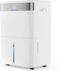 VEVOR 80 Pints Dehumidifier for Home & Basement, 4500 Sq.Ft Large Coverage, Drain Hose for Commercial & Industrial Use, Smart Humidity Control, Low Noise for Warehouses, Bathroom, Bedrooms & Storage