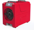 Mounto 150 Pints Compact Commercial Dehumidifier, LGR Technology, Built-in Pump, ETL Certified, Ideal for Large Spaces, Water Damage Restoration, Industrial Use (Red)