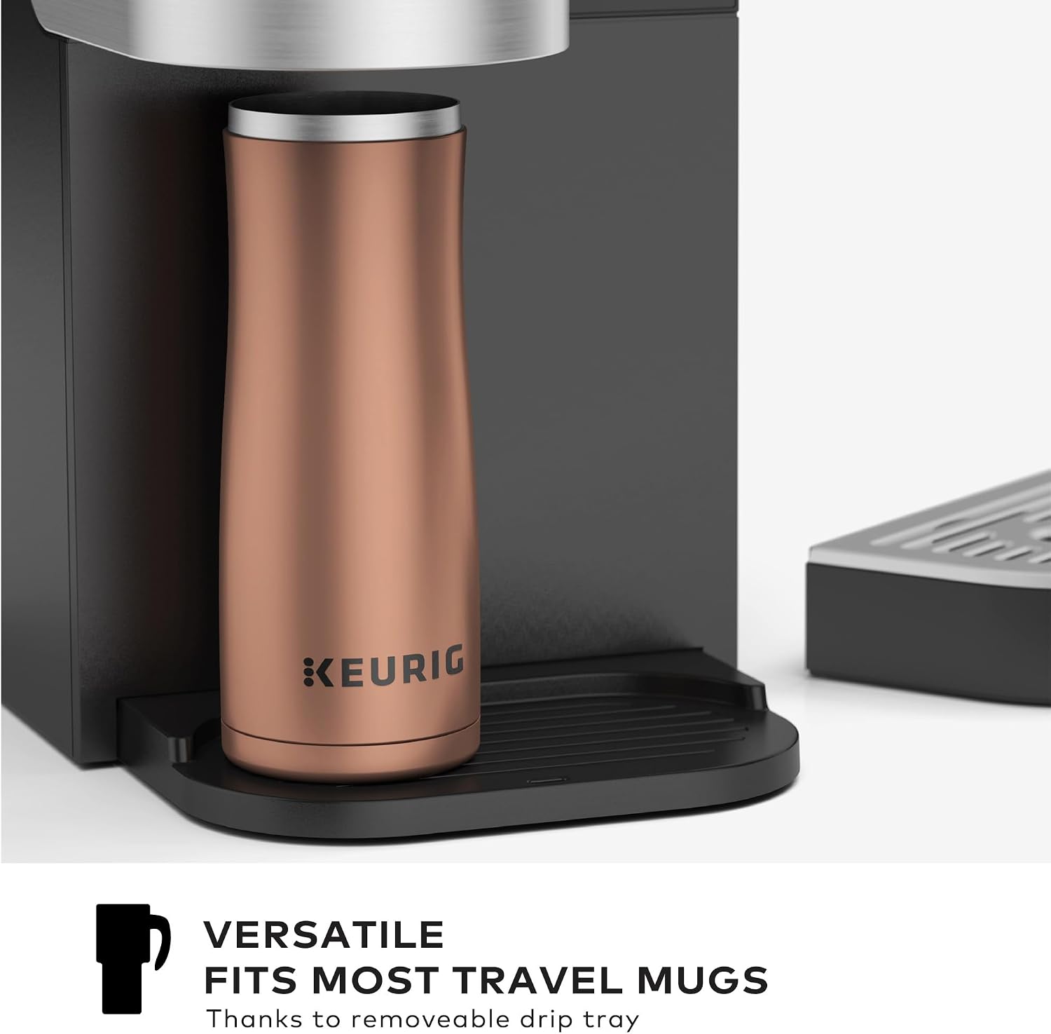 Keurig K-2550 Medium Business Single Serve Coffee Maker, 110 oz Water Reservoir, Silver/Black