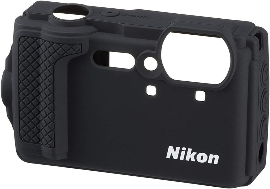 Nikon W300 Waterproof Underwater Digital Camera with TFT LCD, 3', Black (26523)