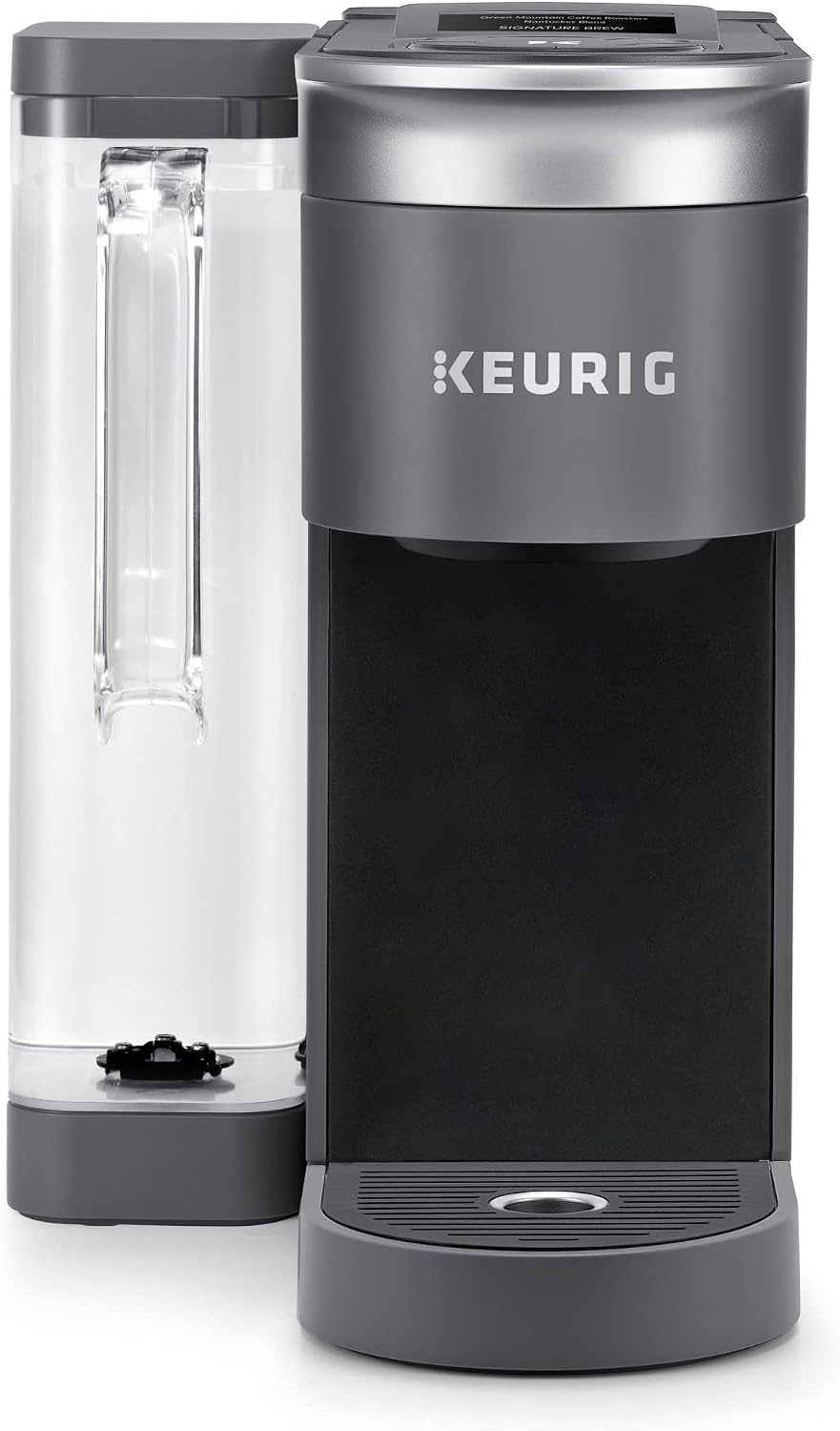 Keurig K-Supreme SMART Single Serve Coffee Maker With Wifi Compatibility, 4 Brew Sizes, And 66oz Removable Reservoir, Compatible with Alexa, Gray