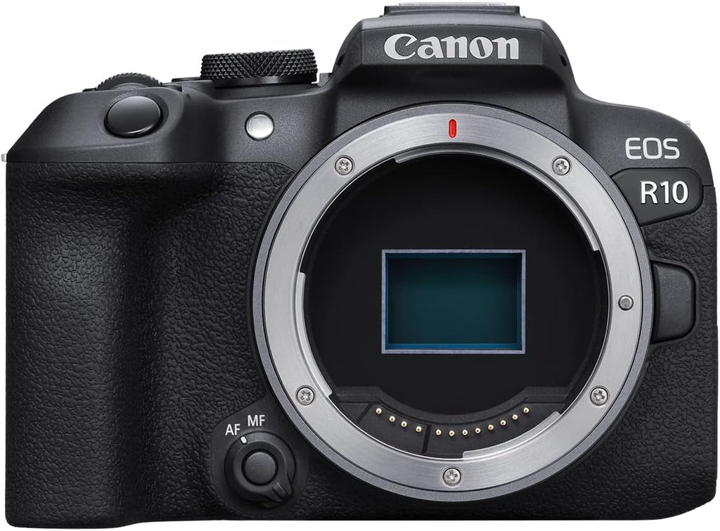 Canon EOS R10 (Body Only), Mirrorless Vlogging Camera, 24.2 MP, 4K Video, DIGIC X Image Processor, High-Speed Shooting, Subject Tracking, Compact, Lightweight, Detection, for Content Creators