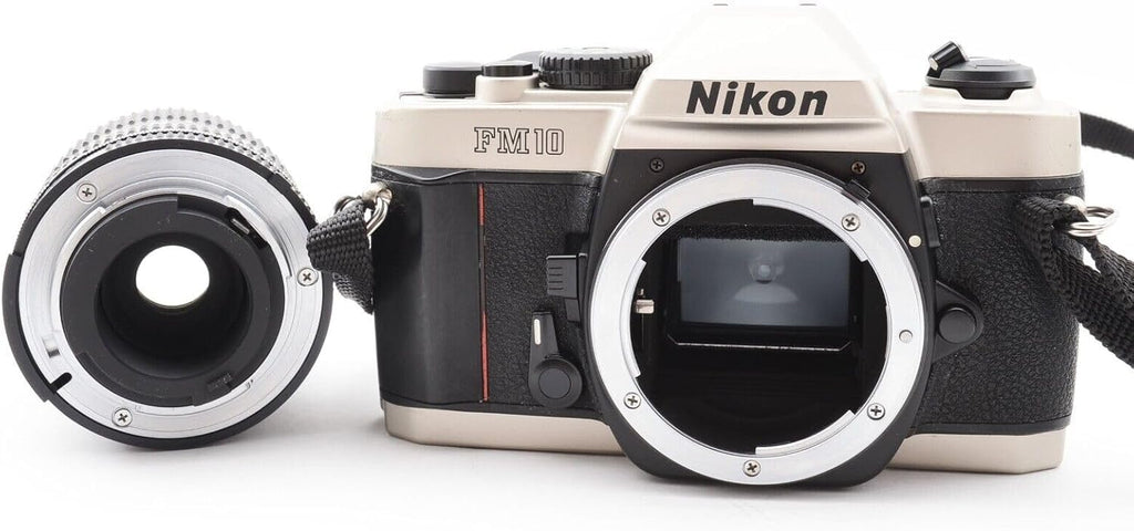 Nikon FM-10 SLR Camera with 35-70mm f/3.5-4.8 Zoom Lens (Renewed)