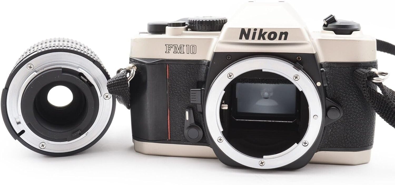 Nikon FM-10 SLR Camera with 35-70mm f/3.5-4.8 Zoom Lens (Renewed)