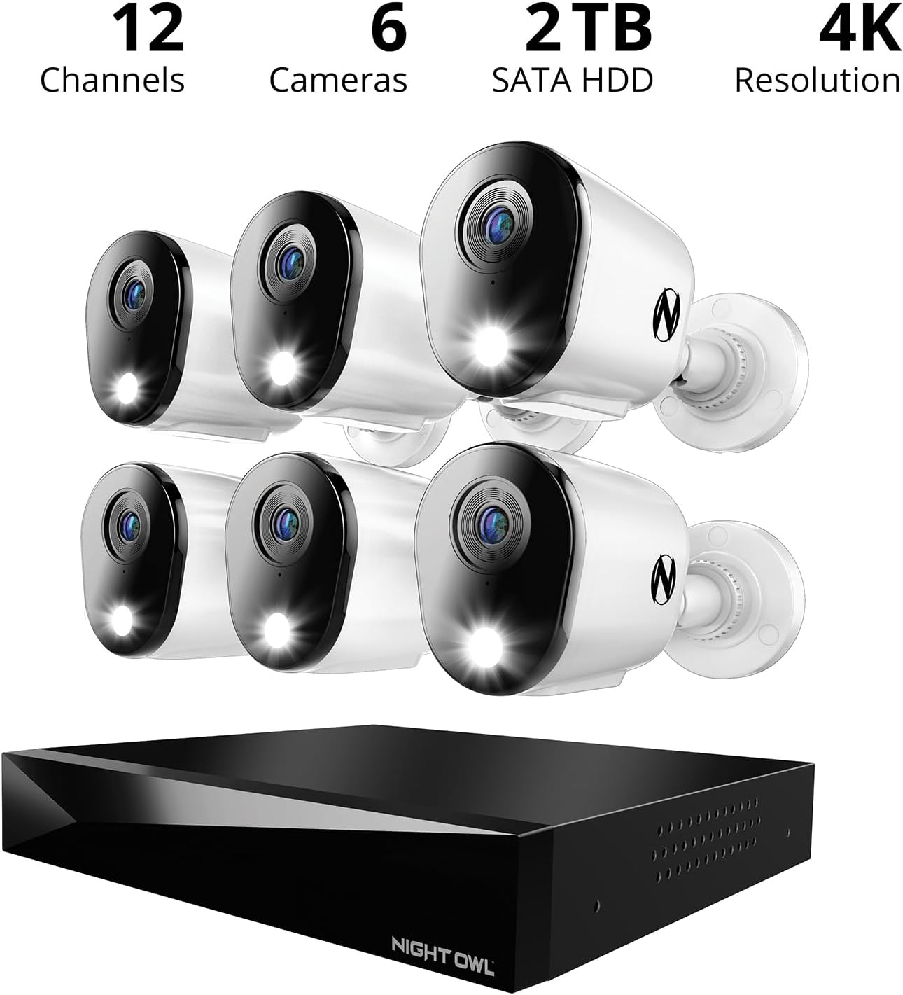 Night OWL FTD8-82-6L Ultra HD Security KIT