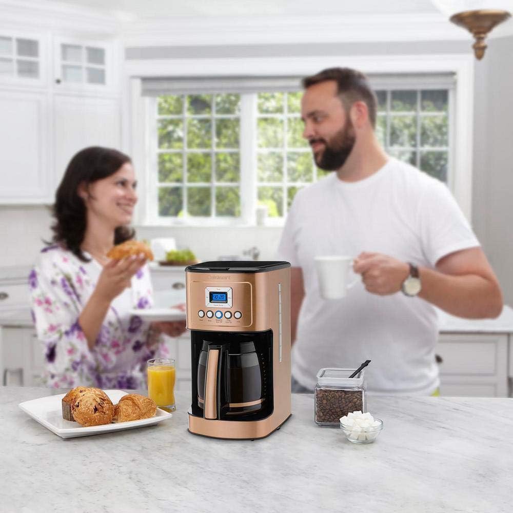 Cuisinart DCC-3200CPAMZ PerfecTemp 14 Cup Programmable Coffeemaker - Copper