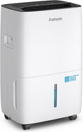 Fehom 80 Pints Dehumidifier Most Efficient Energy Star - 5,000 Sq. Ft. Dehumidifier for Basement with Drain Hose and 1.06 Gal Water Tank, Smart Dehumidifiers for Home, Large Rooms(JD025L-80)