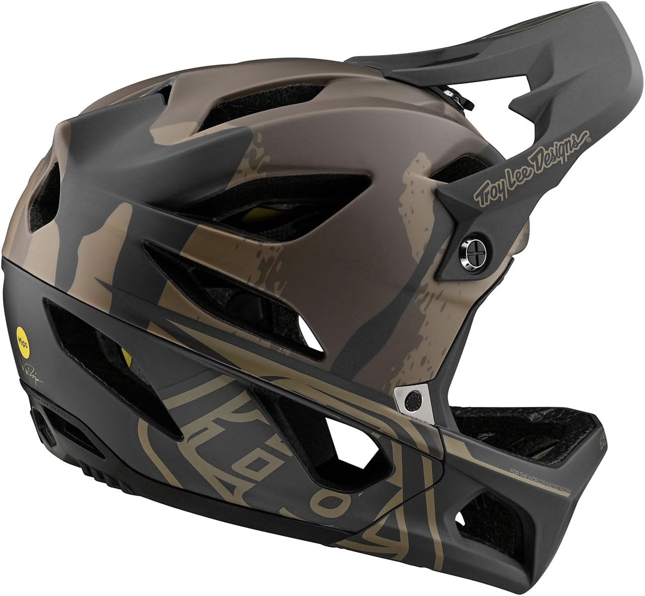 Troy Lee Designs Stage Adult Mountain Bike Downhill Enduro Helmet W/MIPS