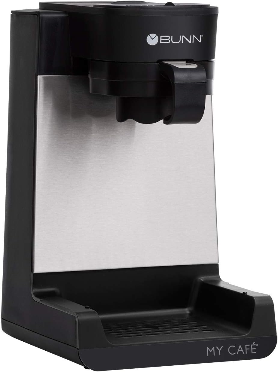 BUNN MCU My Cafe Single Cup Multi Use Coffee Brewer (Black/SST)